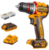 Ingco - Cordless Drill - Brushless - 55NM 20V - 1 x 2.0Ah Battery SmartEshop.Pk